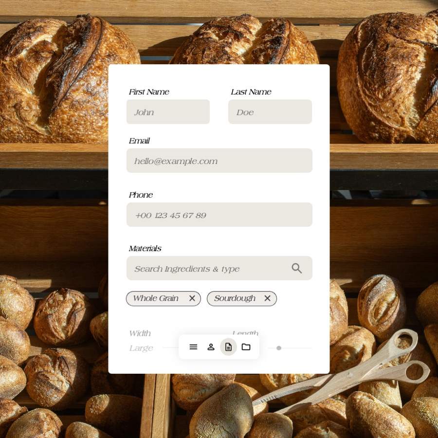 Custom branded agency workflow automation interface designed on Rapptide